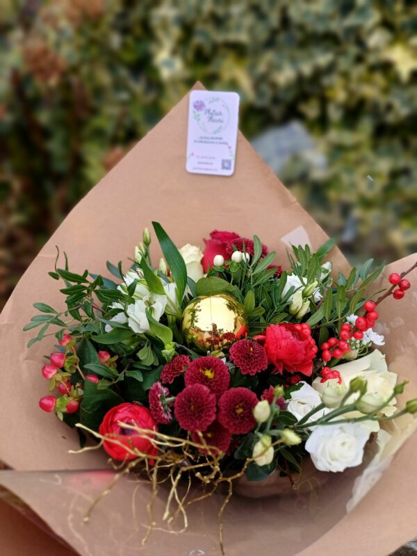 Bouquet rouge et blanc à partir de 35€ – Image 4