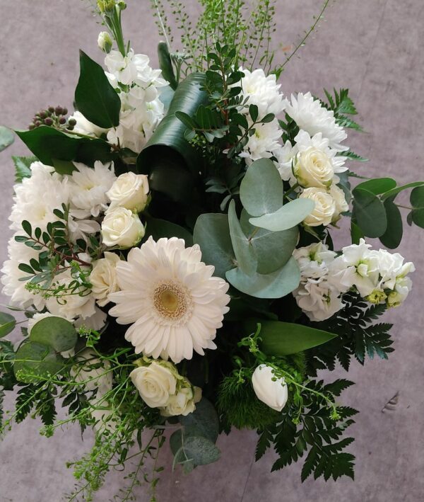 Bouquet vert et blanc à partir de 35€ – Image 2